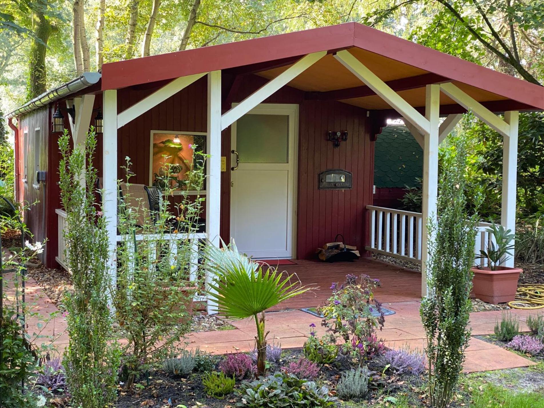 Ferienwohnung Gulfhaus, Mit Sauna Und Grossem Garten Apen Extérieur photo